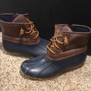 Girls Sperry Duck Boots